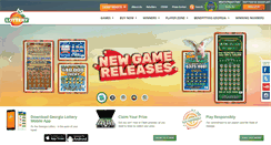 Desktop Screenshot of galottery.com